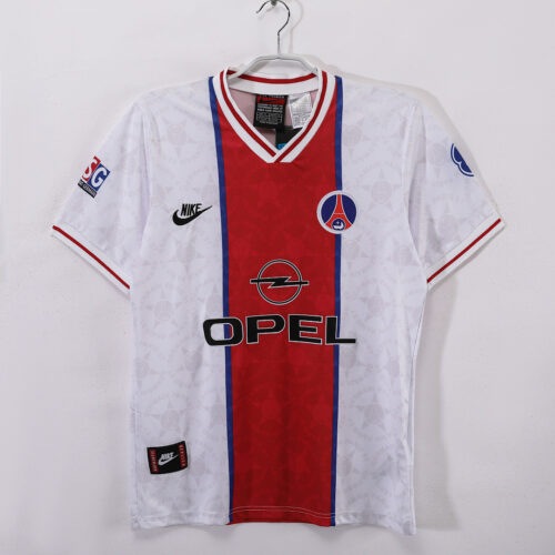 Maillot Paris Saint-Germain Extérieur 1995/96 Blanc
