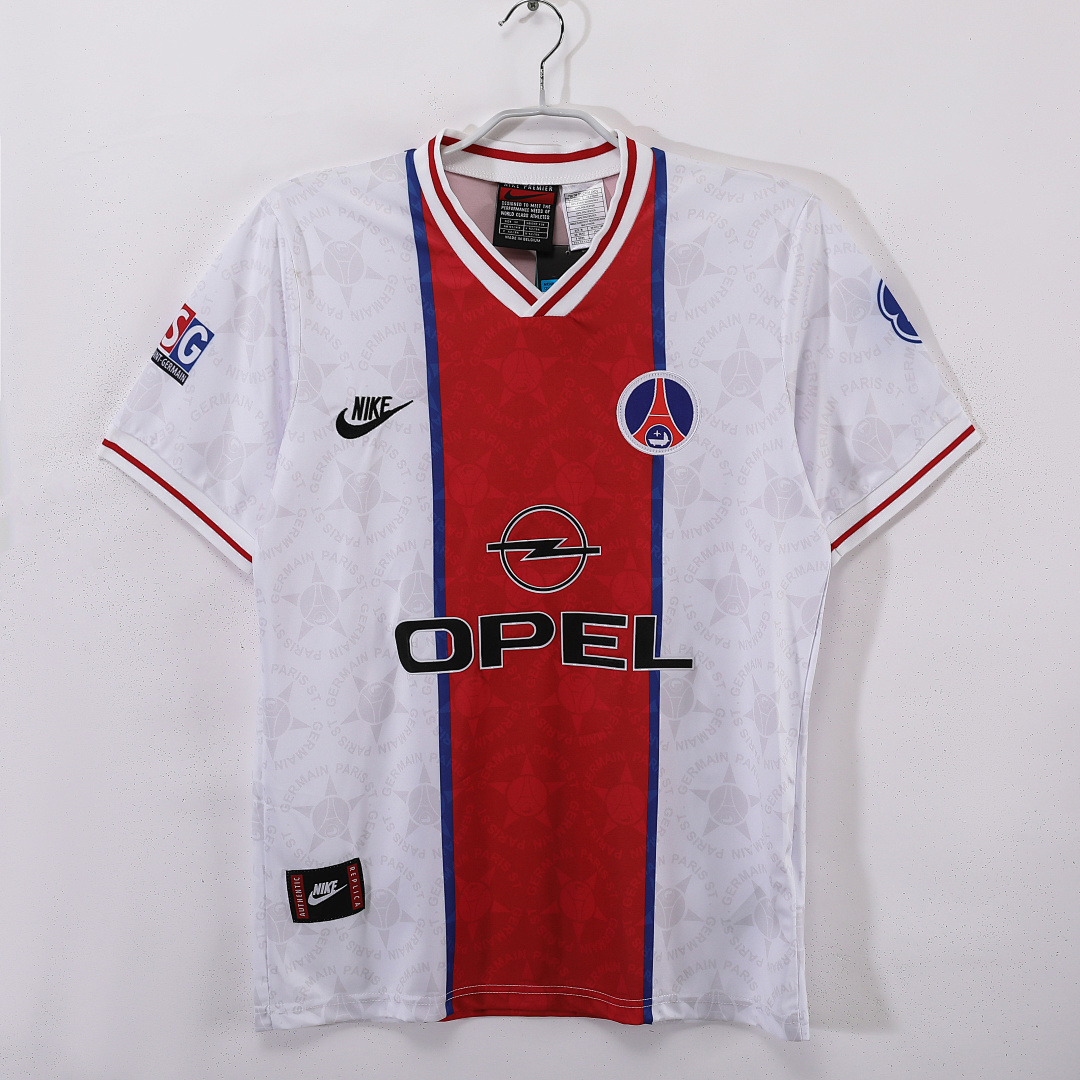 Maillot Paris Saint-Germain Extérieur 1995/96 Blanc