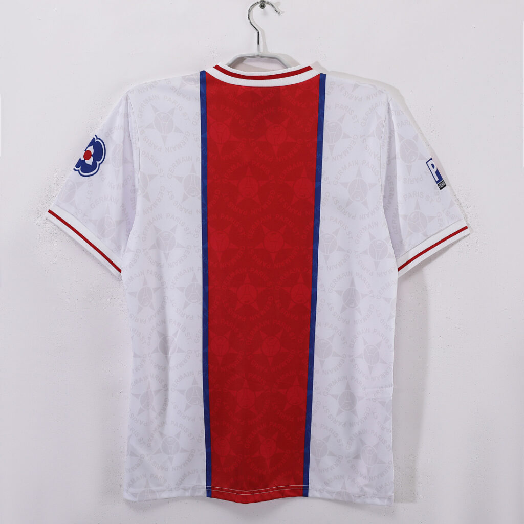 Maillot Paris Saint-Germain Extérieur 1995/96 Blanc