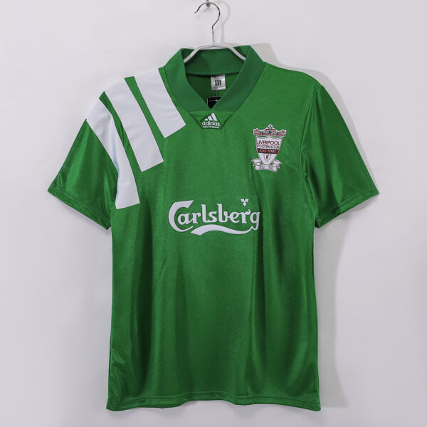 Maillot Liverpool Extérieur 1992/93 Vert