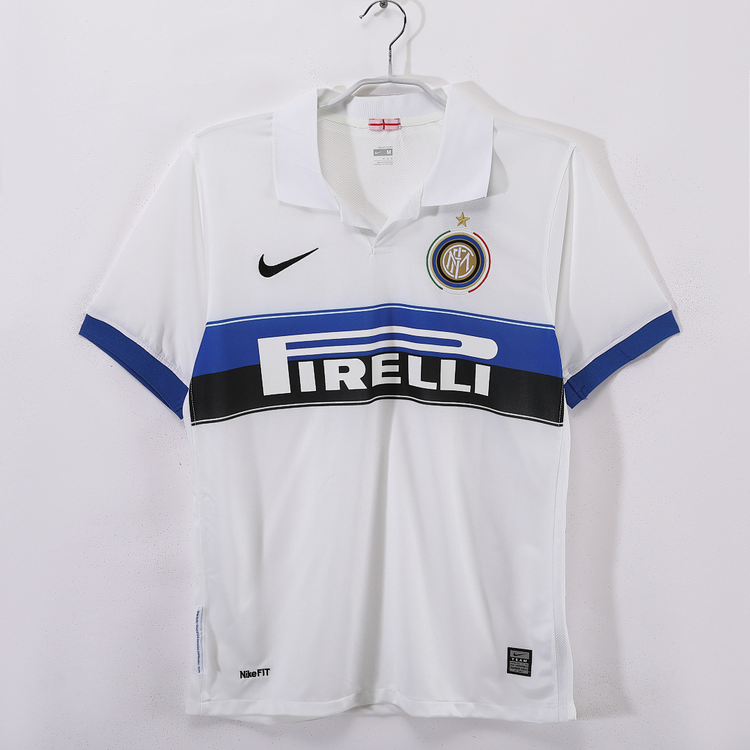 Maillot Inter Milan Extérieur 2009/10 Blanc