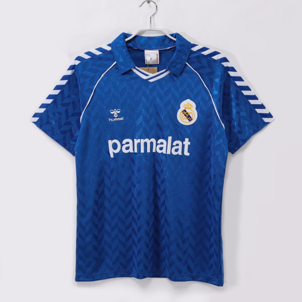 Maillot Real Madrid Extérieur 1986/87 Bleu