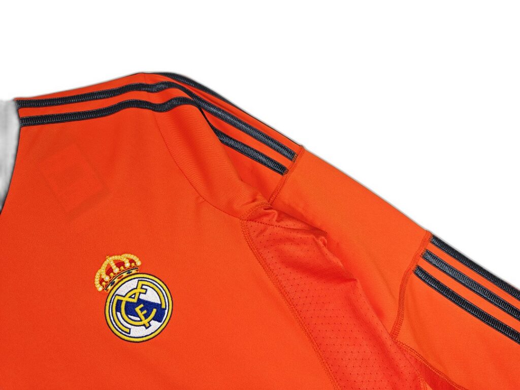 Maillot Real Madrid Third 2013/14 Orange - Manches Longues