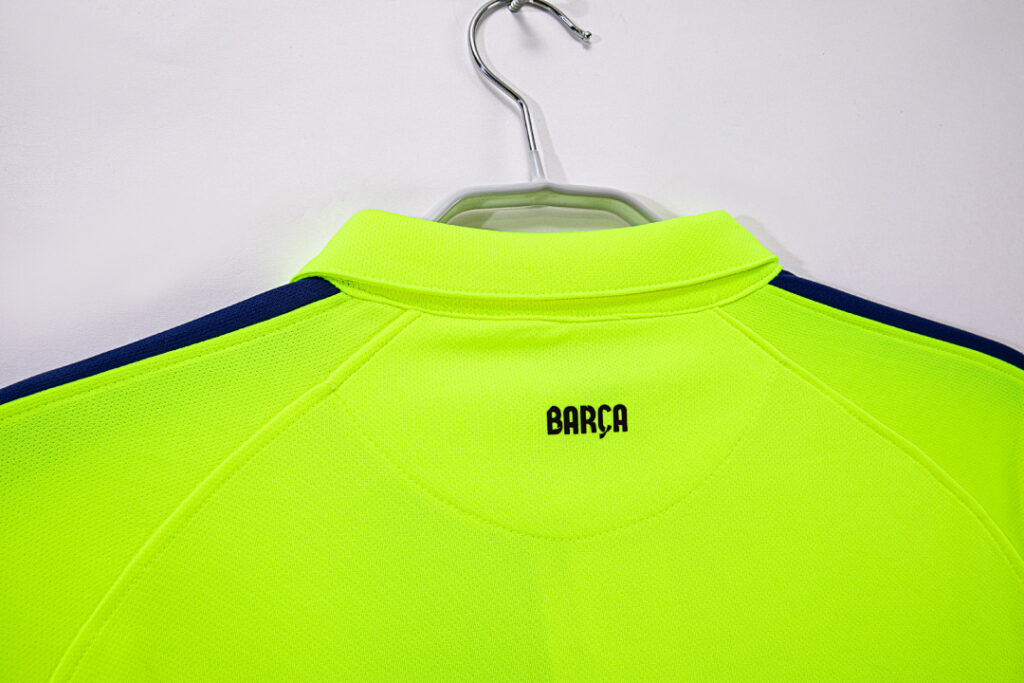 Maillot FC Barcelone Third 2014/15 Vert Fluo