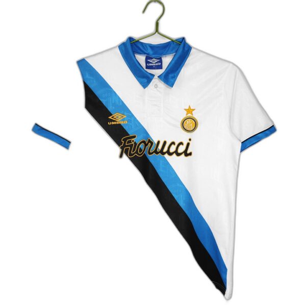 Maillot Inter Milan Extérieur 1994/95 Blanc