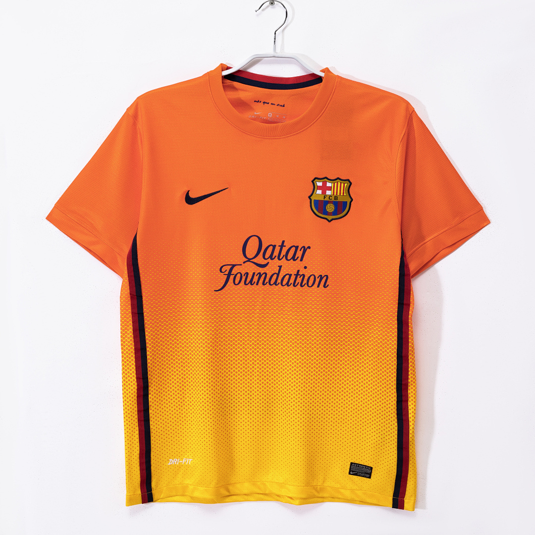 Maillot FC Barcelone Extérieur 2012/13 Orange