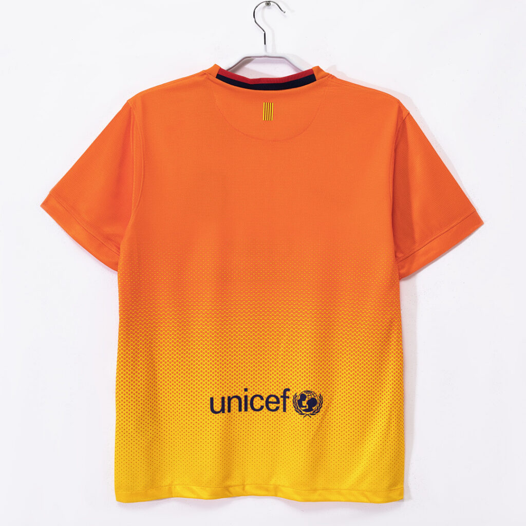 Maillot FC Barcelone Extérieur 2012/13 Orange