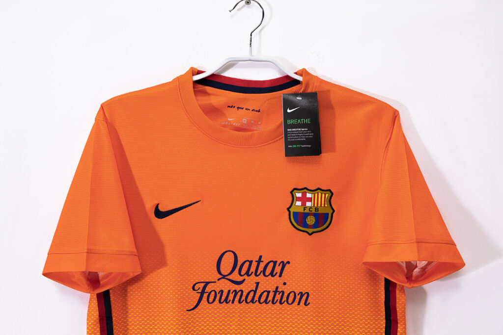 Maillot FC Barcelone Extérieur 2012/13 Orange