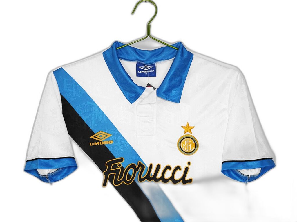 Maillot Inter Milan Extérieur 1994/95 Blanc