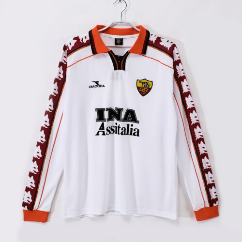 Maillot AS Roma Extérieur 1998/99 - Manches Longues