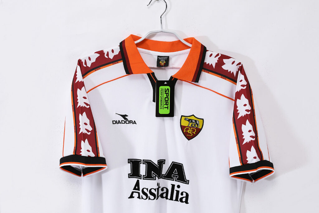 Maillot AS Roma Extérieur 1998/99