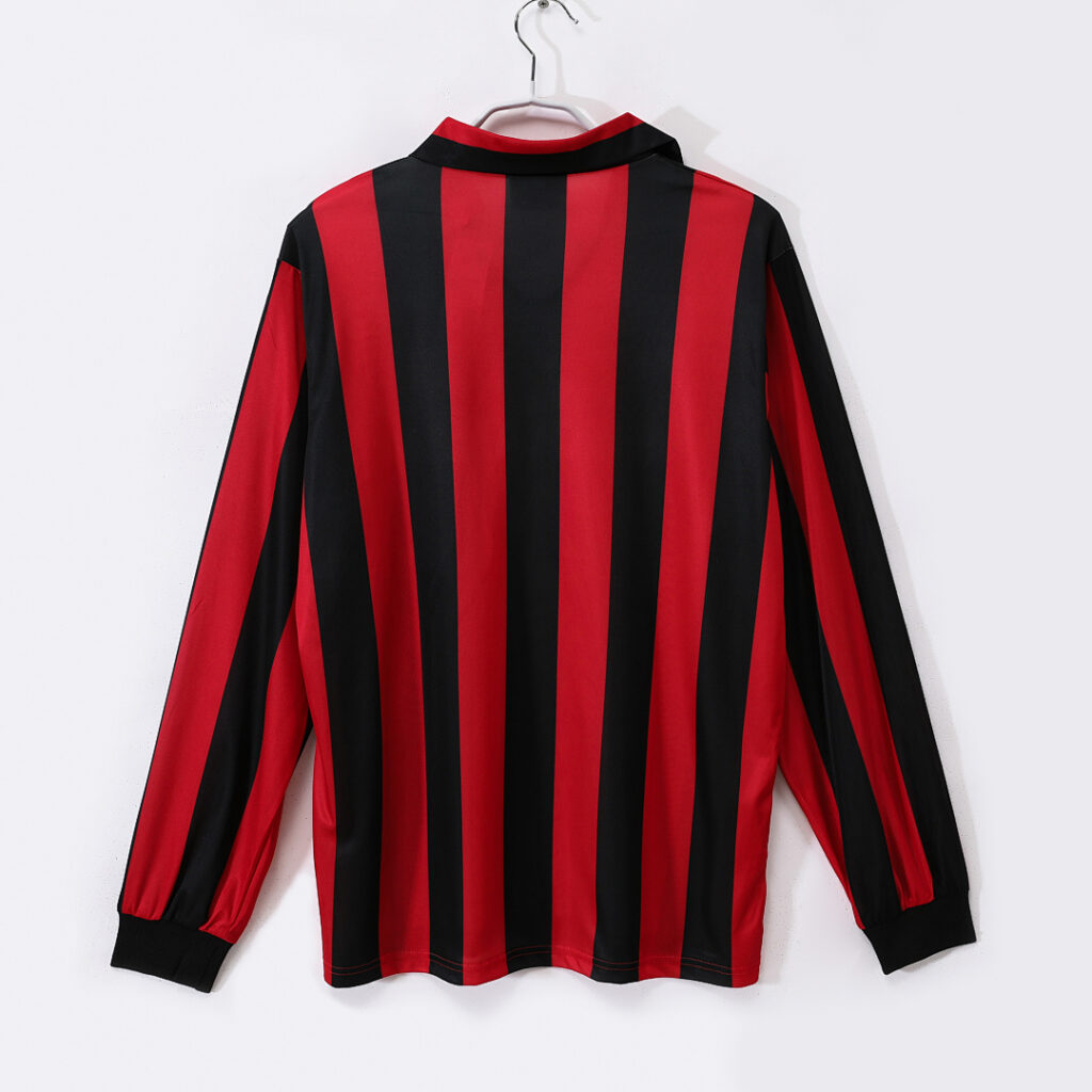 Maillot AC Milan Domicile 1988/89 - Manches Longues