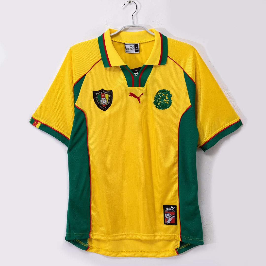 Maillot Cameroun Extérieur 1998/99 Jaune