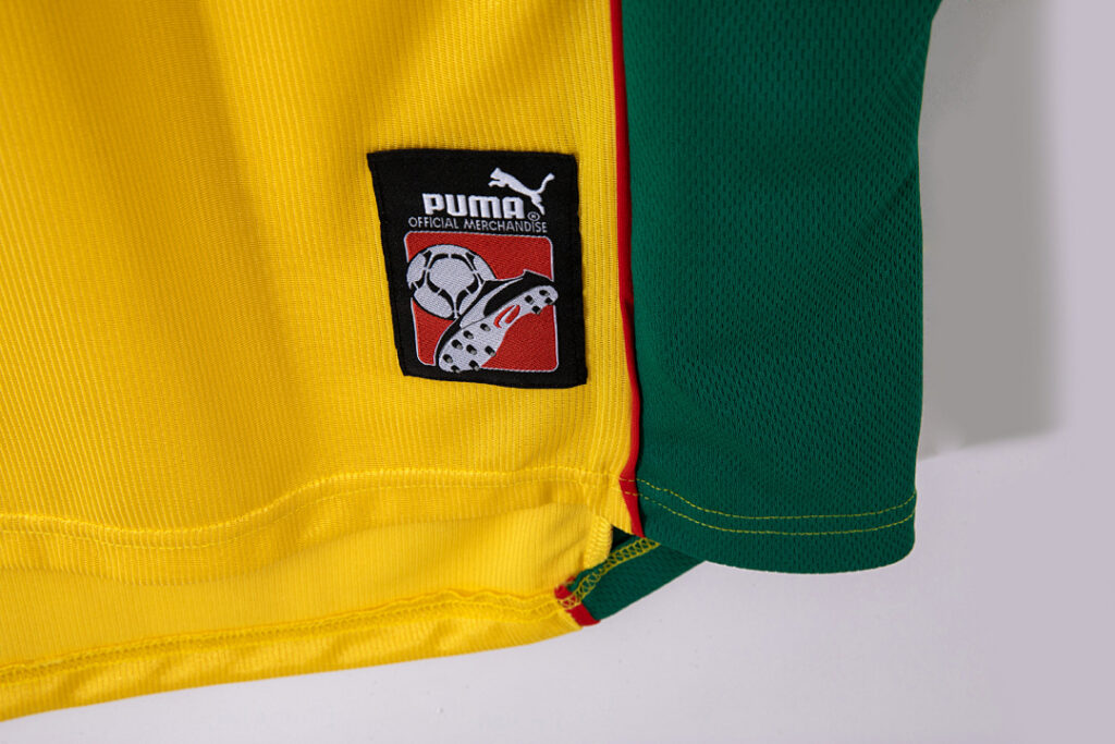Maillot Cameroun Extérieur 1998/99 Jaune