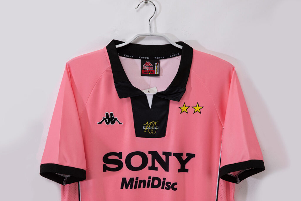 Maillot Juventus Extérieur 1997/98 Rose