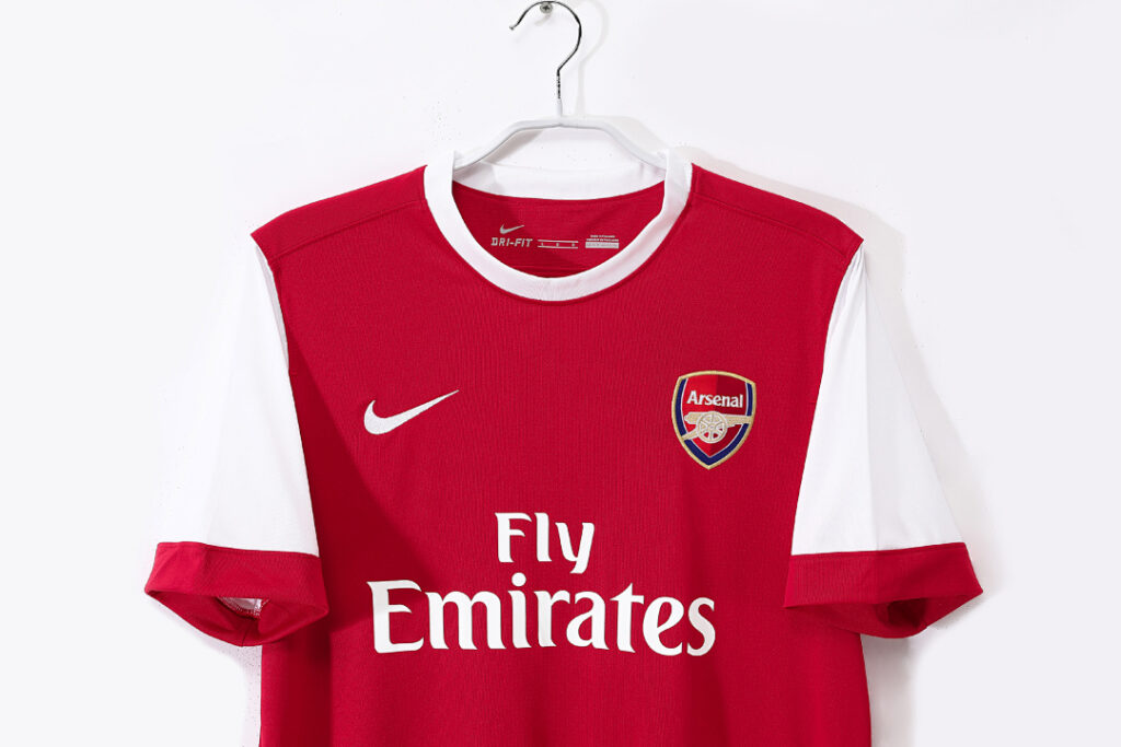 Maillot Arsenal Domicile 2010/11