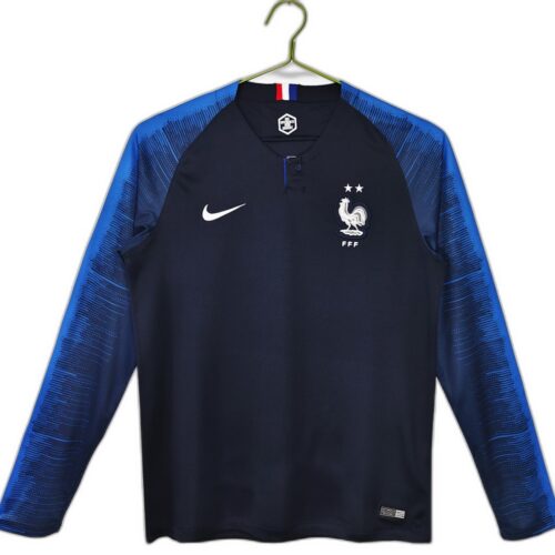 Maillot France Domicile 2018 - Manches Longues