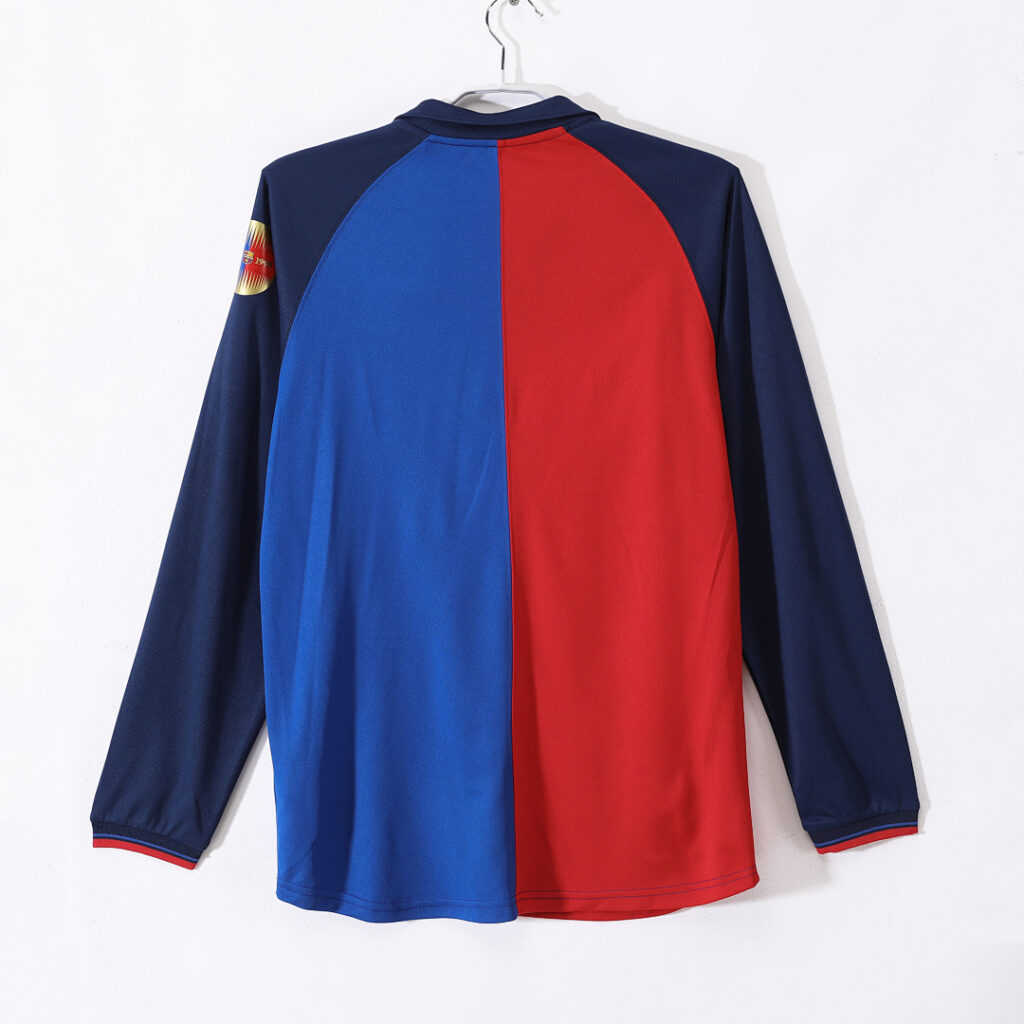 Maillot FC Barcelone Domicile 1999/00 - Manches Longues
