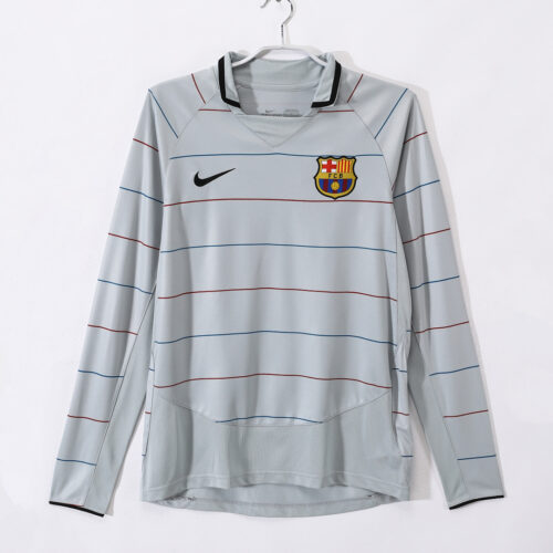 Maillot FC Barcelone Extérieur 2003/04 - Manches Longues