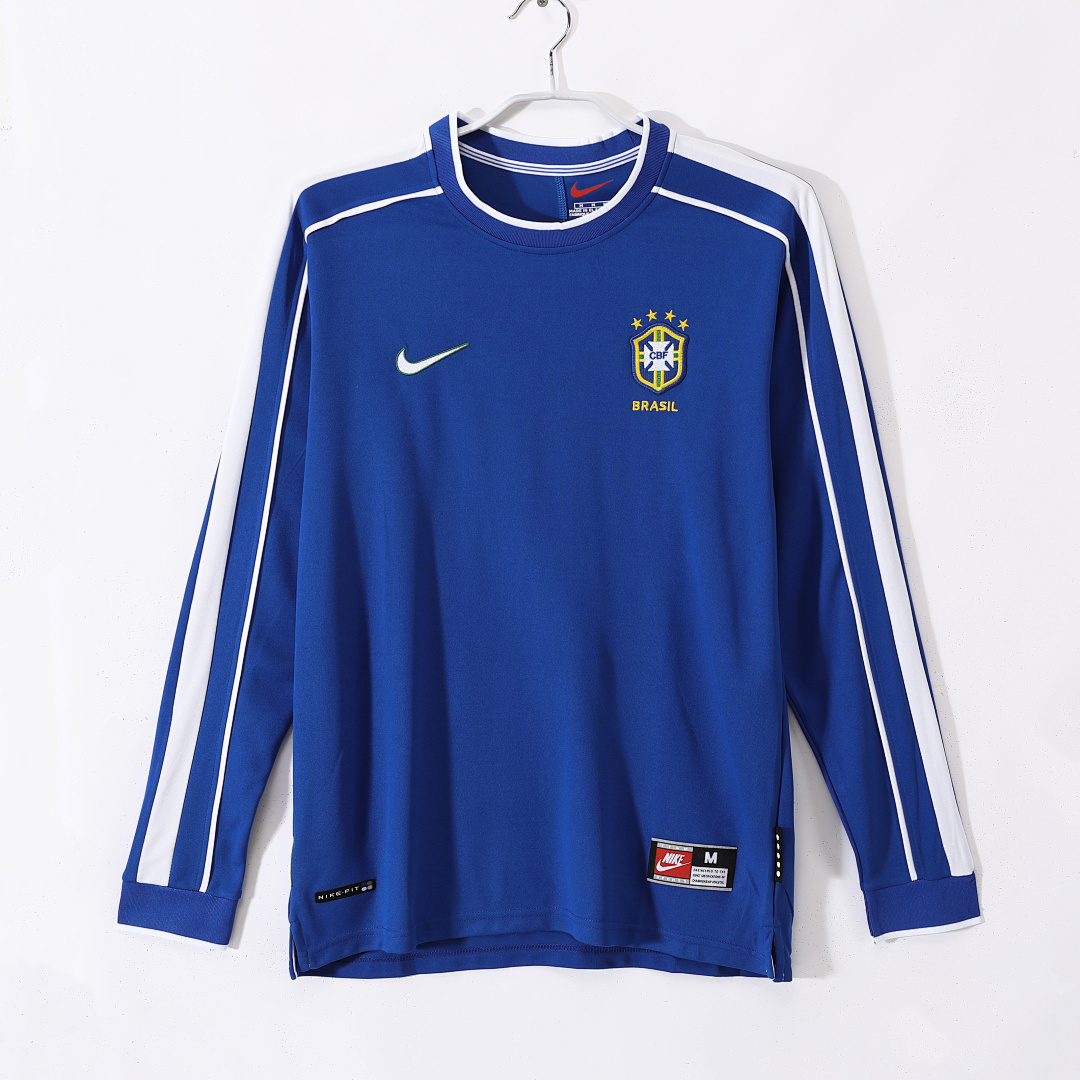 Maillot Brésil Extérieur 1998 - Manches Longues