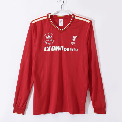 Maillot Liverpool Domicile 1986/87 - Manches Longues