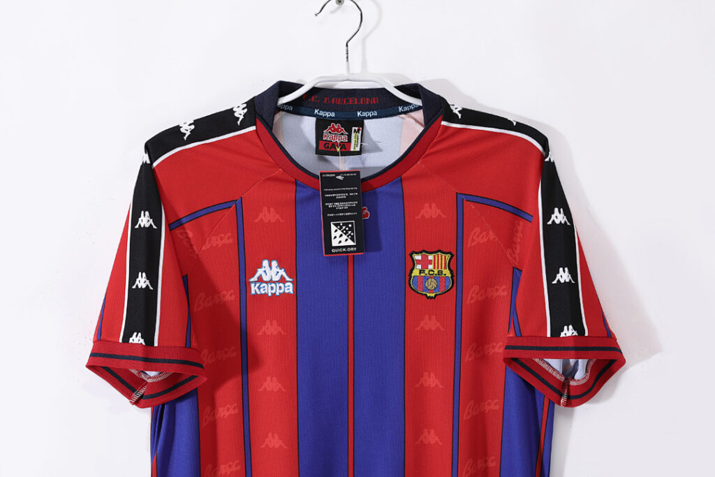 Maillot FC Barcelone Domicile 1997/98