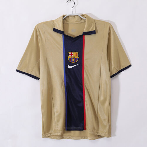 Maillot FC Barcelone Extérieur 2001/02
