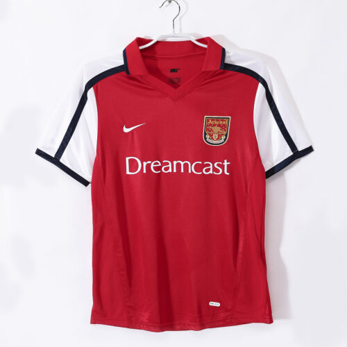 Maillot Arsenal Domicile 2001/02