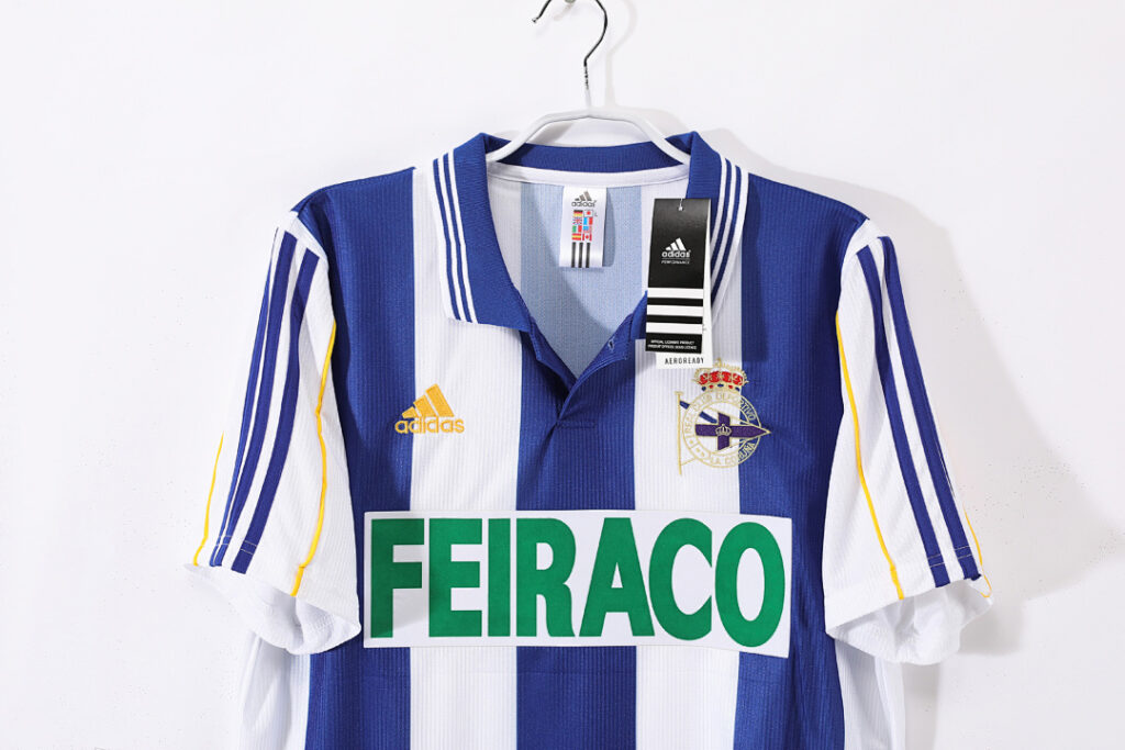 Maillot Deportivo La Coruña Domicile 1999/00