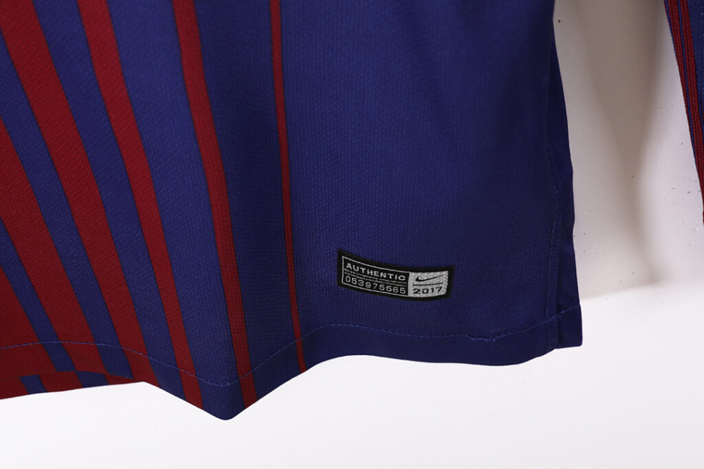 Maillot FC Barcelone Domicile 2017/18 - Manches Longues