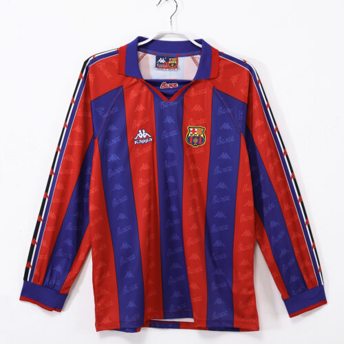 Maillot FC Barcelone Domicile 1995/97 - Manches Longues