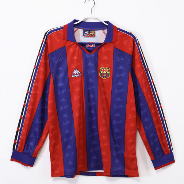 Maillot FC Barcelone Domicile 1995/97 - Manches Longues