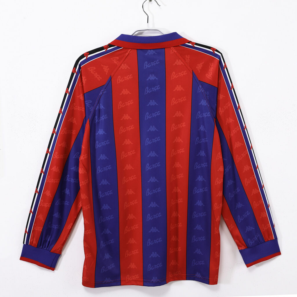 Maillot FC Barcelone Domicile 1995/97 - Manches Longues