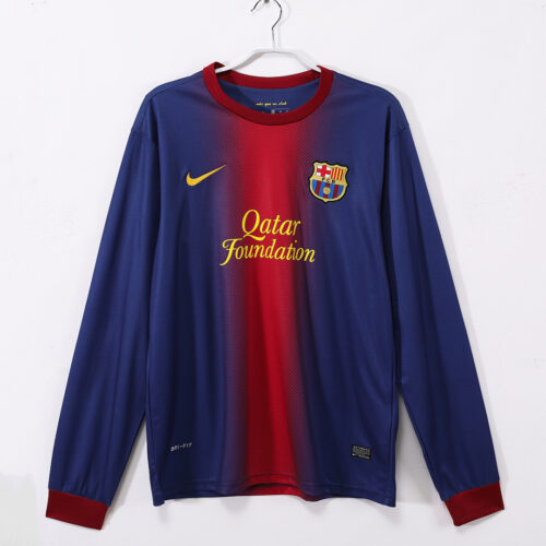 Maillot FC Barcelone Domicile 2012/13 - Manches Longues