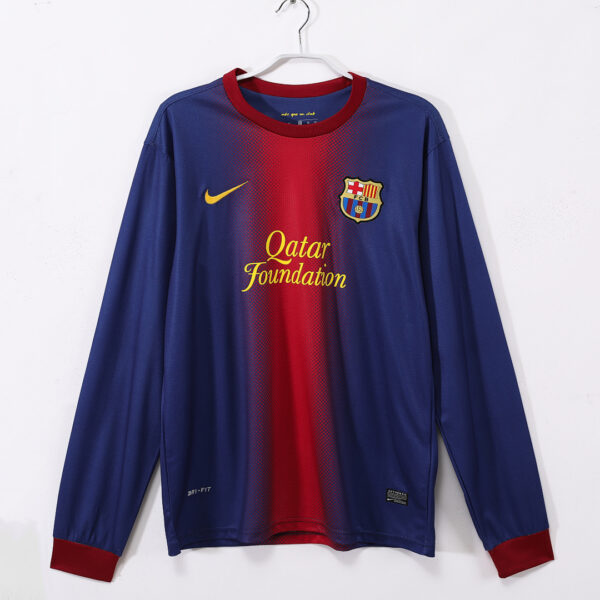 Maillot FC Barcelone Domicile 2012/13 - Manches Longues