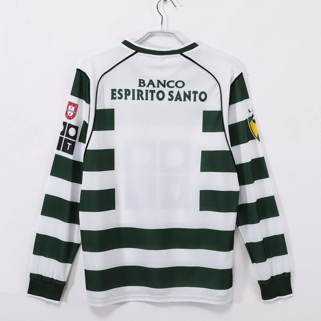 Maillot Sporting Lisbonne Domicile 2001/03 - Manches Longues