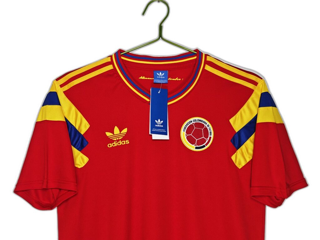Maillot Colombie Extérieur 1990 Rouge