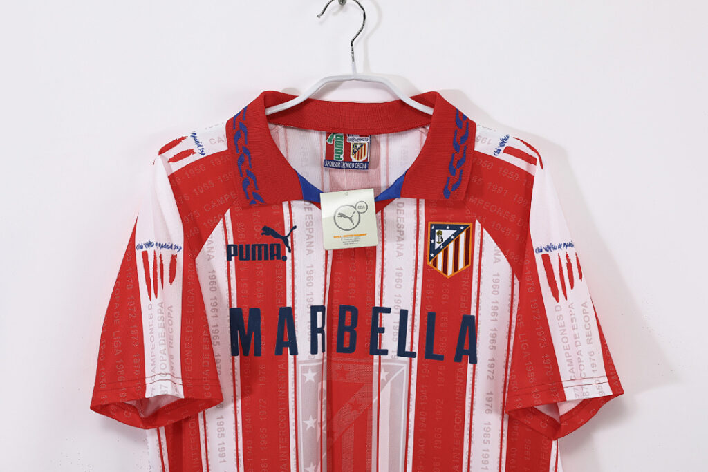 Maillot Atlético Madrid Domicile 1995/96