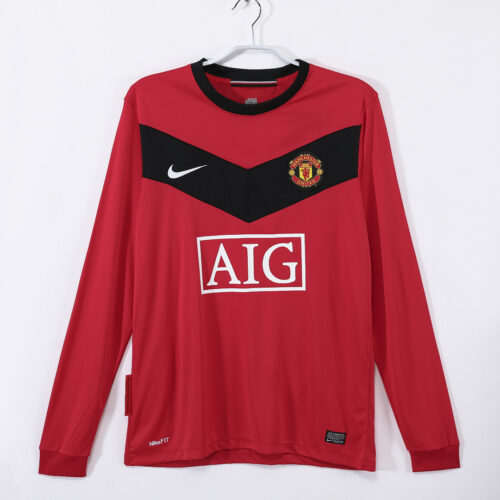 Maillot Manchester United Domicile 2010 - Manches Longues