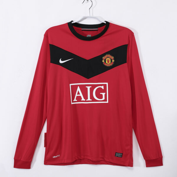 Maillot Manchester United Domicile 2010 - Manches Longues
