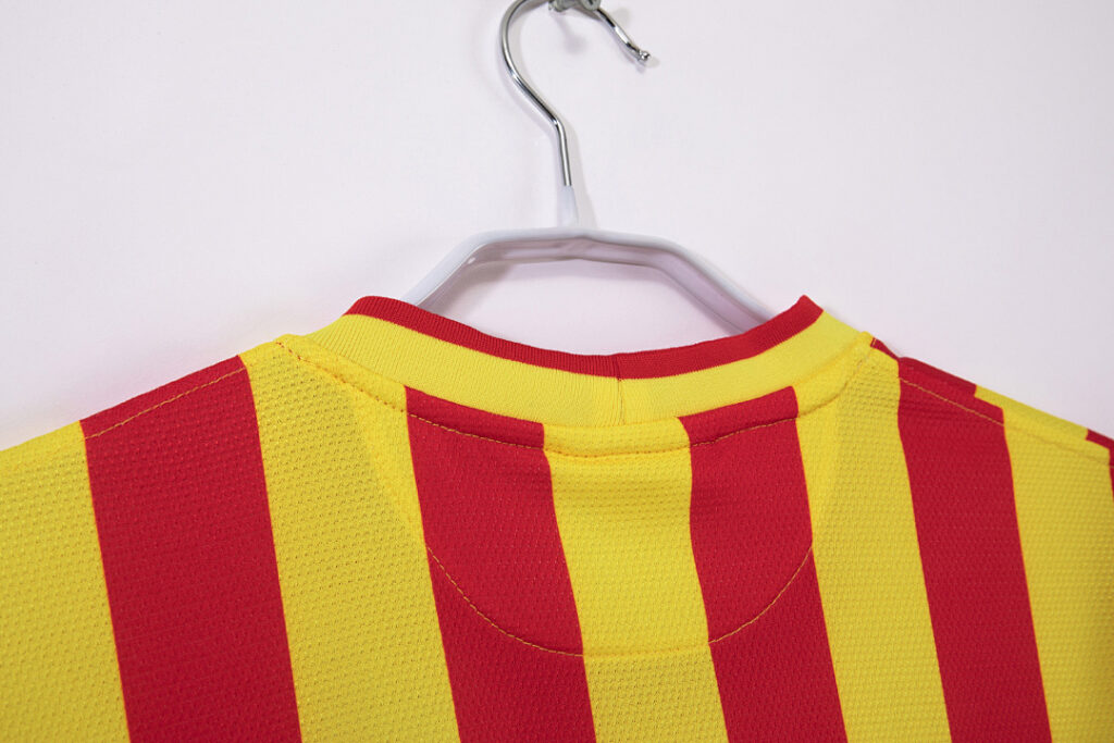 Maillot FC Barcelone Extérieur 2013/14 Jaune