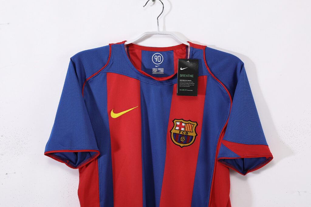Maillot FC Barcelone Domicile 2004/05