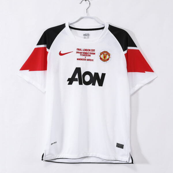 Maillot Manchester United Extérieur 2010/11 Blanc