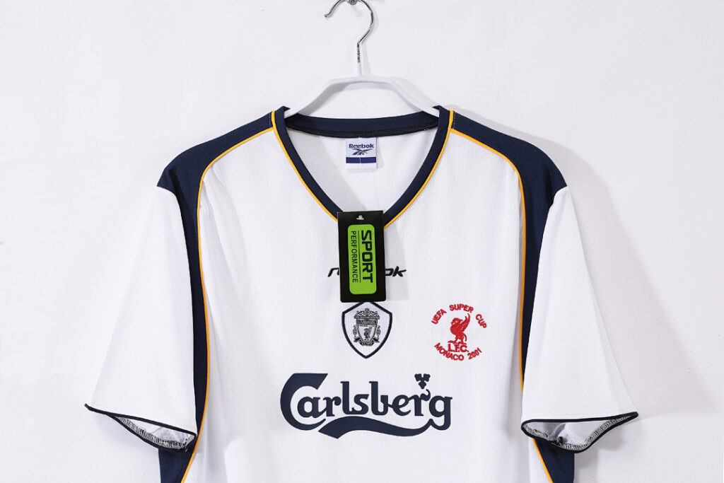 Maillot Liverpool Extérieur 2001/02