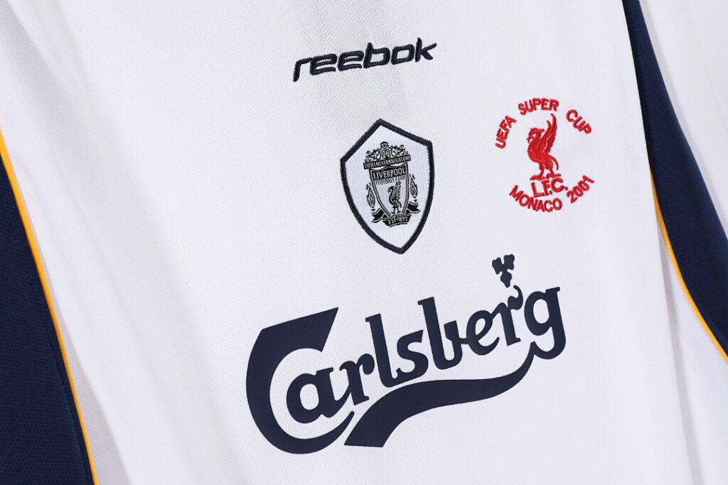 Maillot Liverpool Extérieur 2001/02