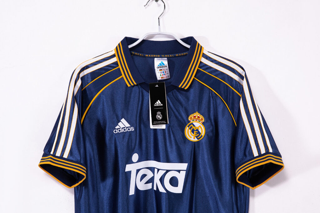 Maillot Real Madrid Third 1998/00 Bleu Royal