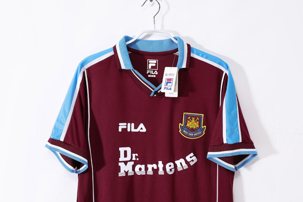 Maillot West Ham United Domicile 1999/01