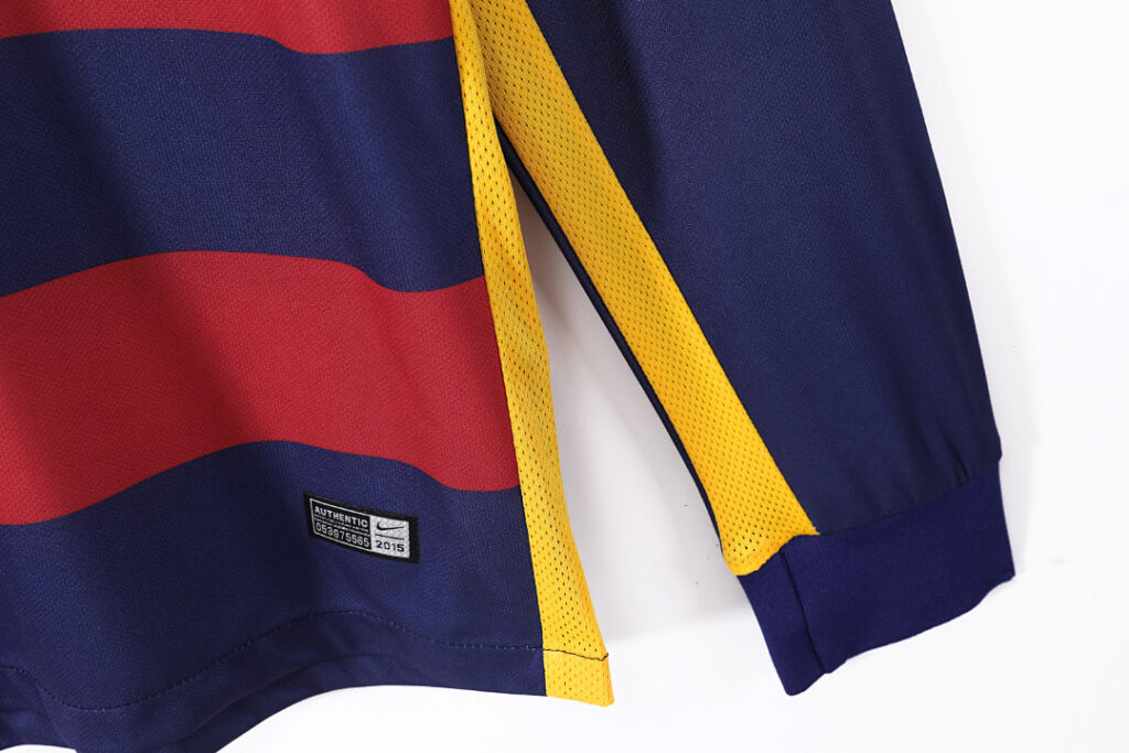 Maillot FC Barcelone Domicile 2015/16 - Manches Longues
