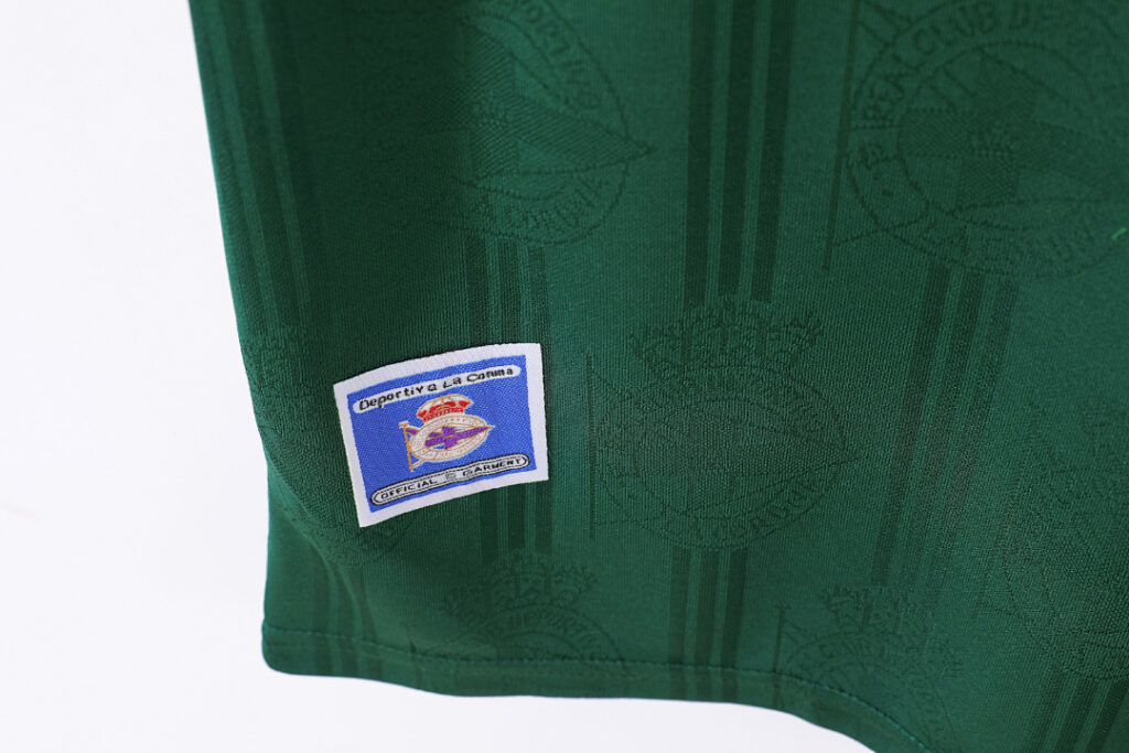 Maillot Deportivo La Coruña Extérieur 1999/00 Vert