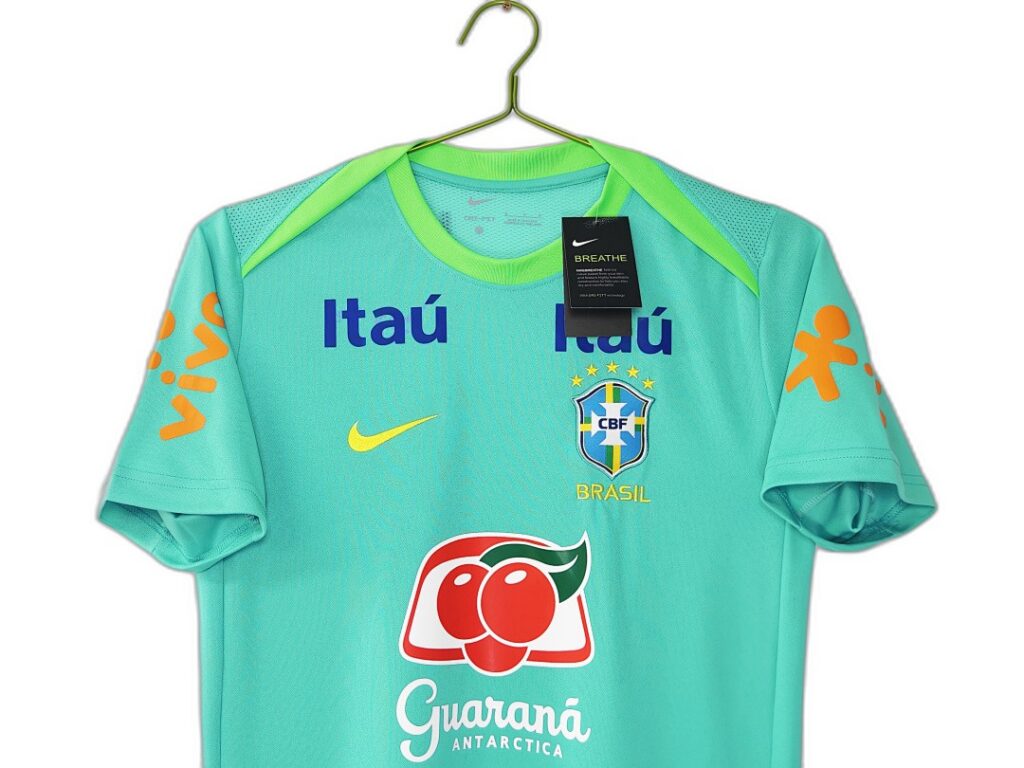 Maillot Brésil Entraînement 2024 Vert